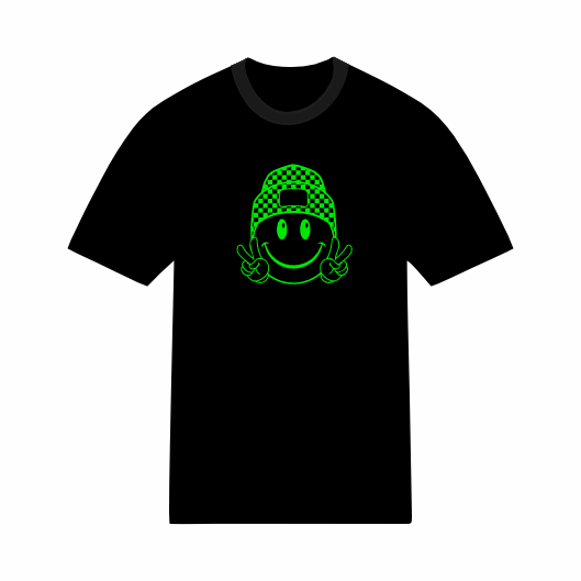 T-shirt Streetwear - Smiley Émoticône