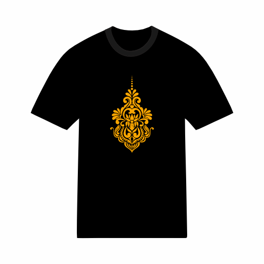 T-shirt Géométrique Mandala