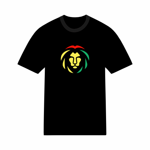 T-shirt Reggae - Lion Jamaïcain