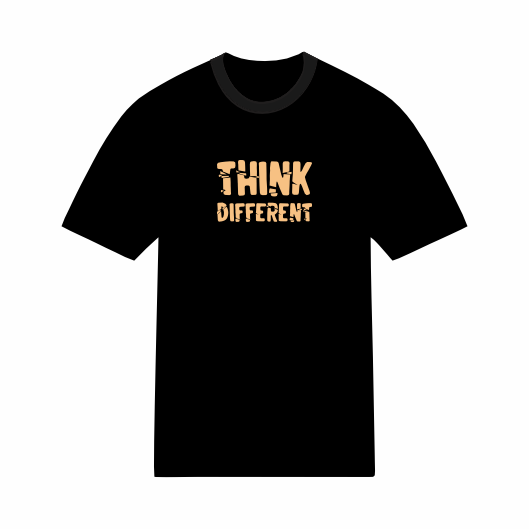 Tshirt Phrase - 'Think Different'