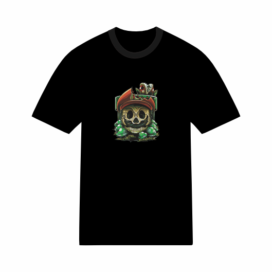 T-shirt Psychédélique - Mario Champignon