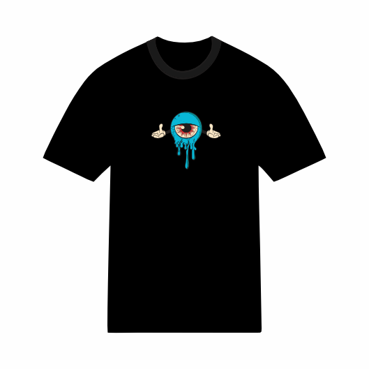 T-shirt Psychédélique - Œil Trippy