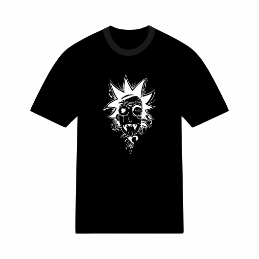 T-shirt Psychédélique - Motif Animé