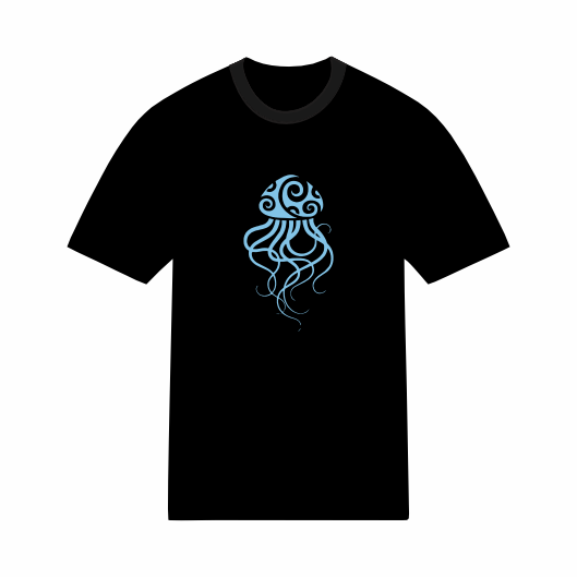 T-shirt Psychédélique Anémone