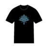 T-shirt mandala fleur en coton unisexe