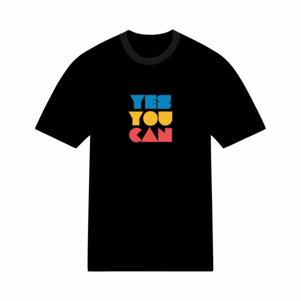 T-shirt streetwear Yes You Can