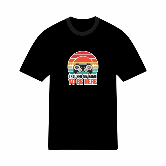 T-shirt Gaming - Design unique pour gamers