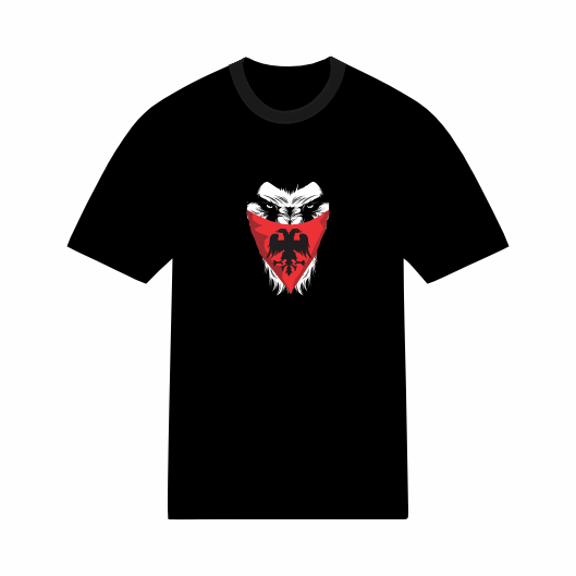 T-shirt motif albanais