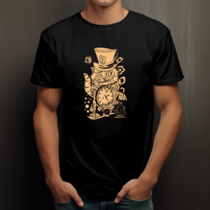 T-shirt Psychédélique - Chat Alice
