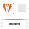 Stickers Interrupteur Costume
