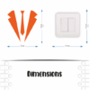 Stickers Interrupteur Cravate