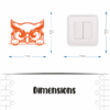 Stickers Interrupteur Hibou