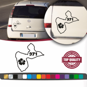 Stickers Guadeloupe