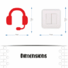 Stickers Interrupteur Casque