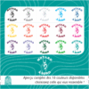 Autocollant motard à bord