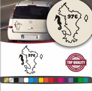 Stickers Carte de Mayotte