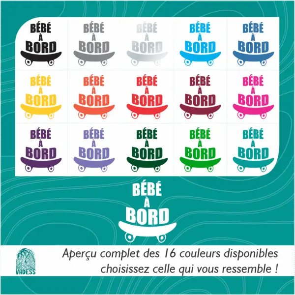 Bébé à Bord Skate