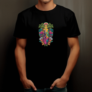 T-shirt Streetwear Été Surf