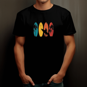 T-shirt Streetwear Surf Été