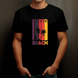 T-shirt Streetwear - Plage Été