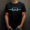 T-shirt Snowboard - Lunettes Montagne