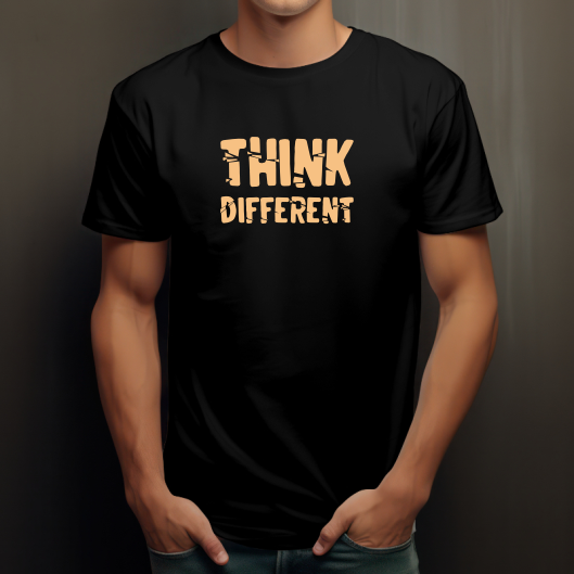 Tshirt Phrase - 'Think Different'