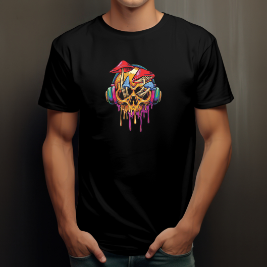 T-shirt Psychédélique - Cerveau Trippy