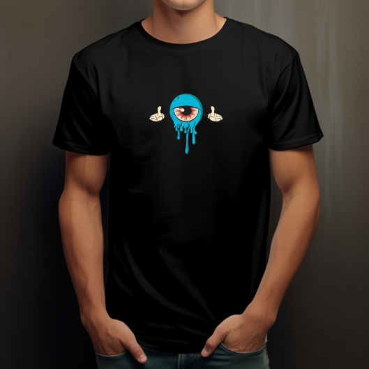 T-shirt Psychédélique - Œil Trippy