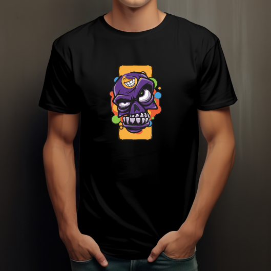 T-shirt Psychédélique - Sourire Trippy