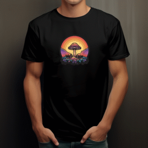 T-shirt Psychédélique - Champignon Hallucinogène