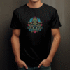 T-shirt Psychédélique - Poulpe Coloré