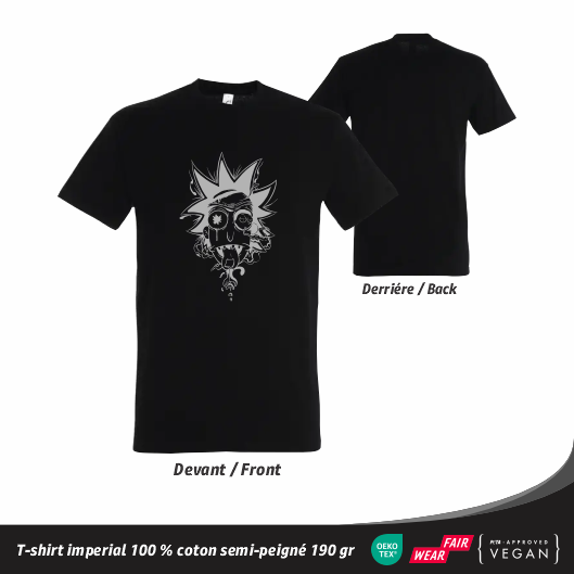 T-shirt Psychédélique - Motif Animé