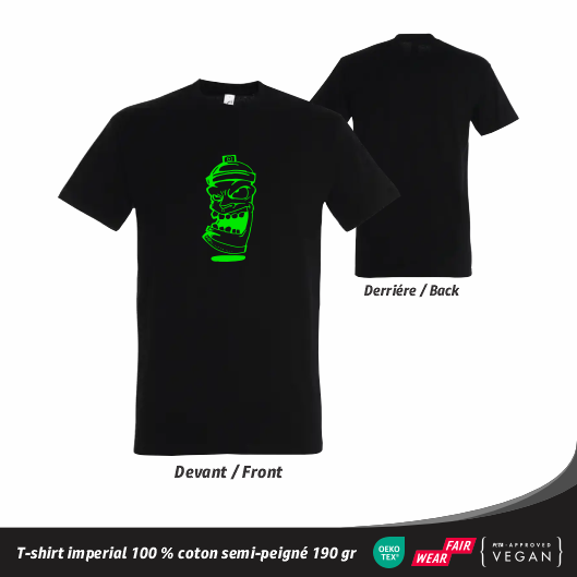 T-shirt Streetwear - Bombe de Graffiti