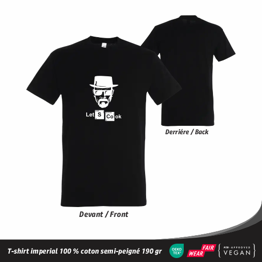 T-shirt Let's Cook - Heisenberg