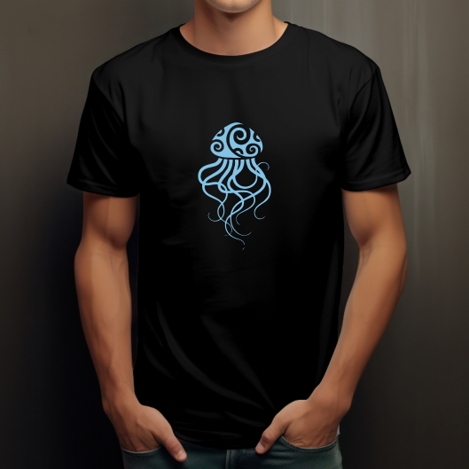 T-shirt Psychédélique Anémone