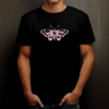 T-shirt streetwear papillon en coton unisexe