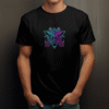 T-shirt Hibou Géométrique