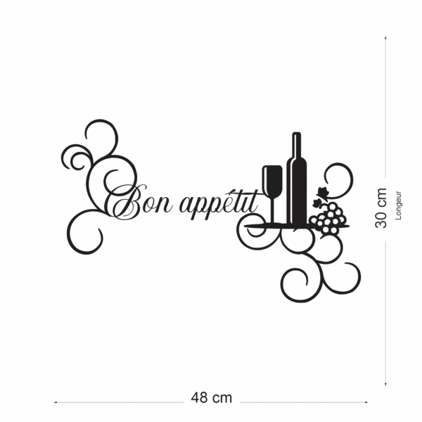 Stickers Cuisine Bon Appétit