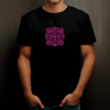 T-shirt mandala en coton unisexe