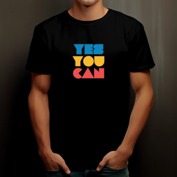T-shirt streetwear Yes You Can