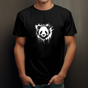 t-shirt panda streetwear