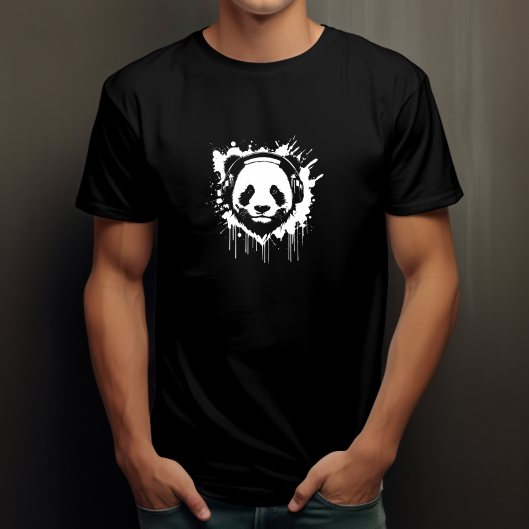 t-shirt panda streetwear