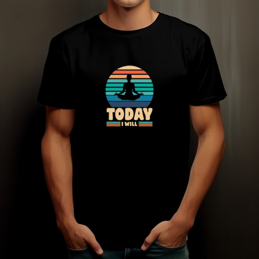 T-shirt Yoga - Design zen et inspirant