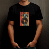 T-shirt vintage motif rétro vinyle