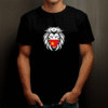 T-shirt Guadeloupe Lion avec drapeau