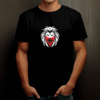 T-shirt albanais motif lion avec drapeau d'Albanie