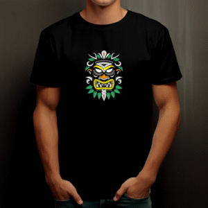 T-shirt streetwear motif africain