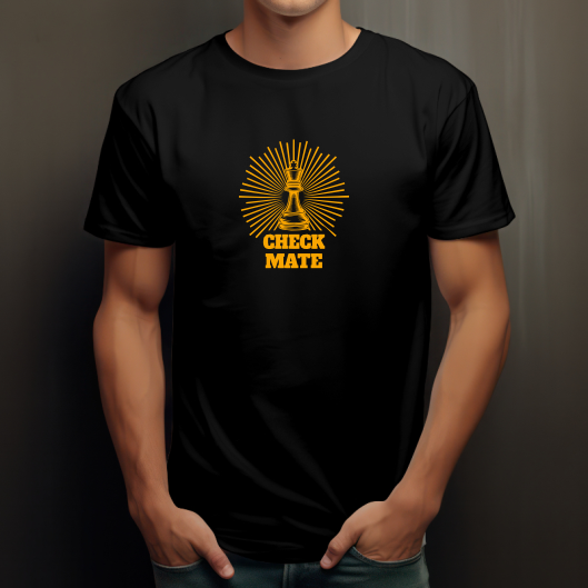 T-shirt streetwear échecs