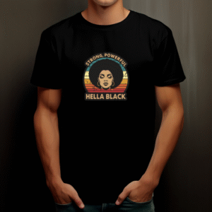T-shirt streetwear Black