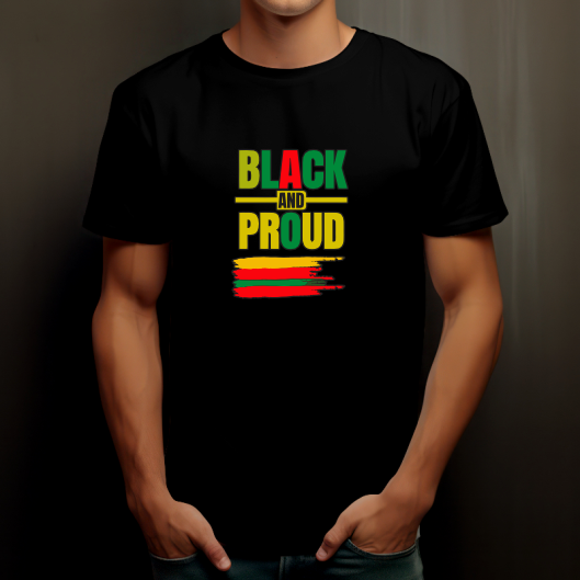 T-shirt "Black Proud"